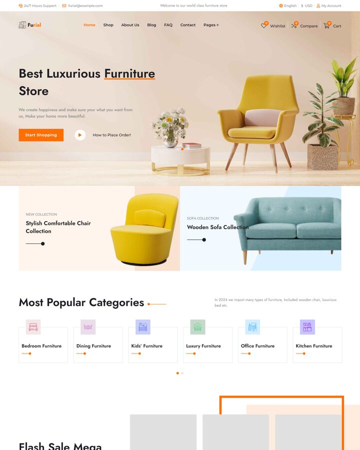 Furniture template